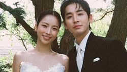 Foto-foto Prewedding Song Ji Ho dan Kim So Ri