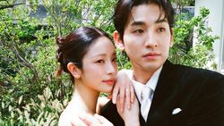 Foto-foto Prewedding Song Ji Ho dan Kim So Ri