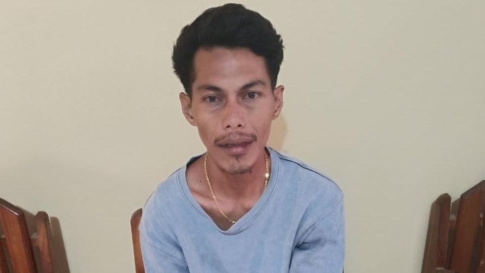 Tampang suami pembunuh istri di Konawe Selatan.