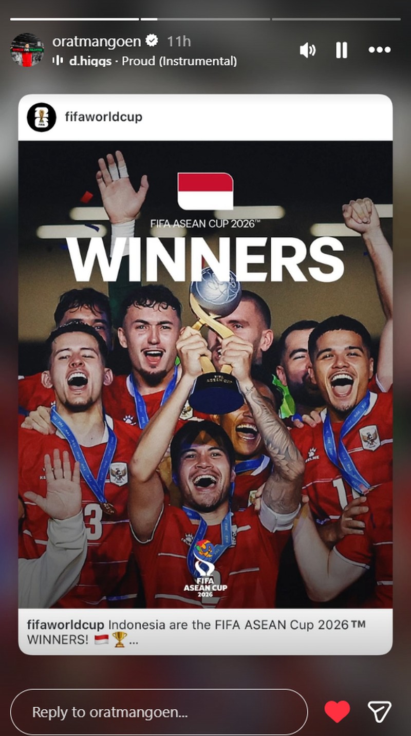Euforia kemenangan Timnas Indonesia semalam di final FIFA ASEAN 2026 masih terasa sampai hari ini.