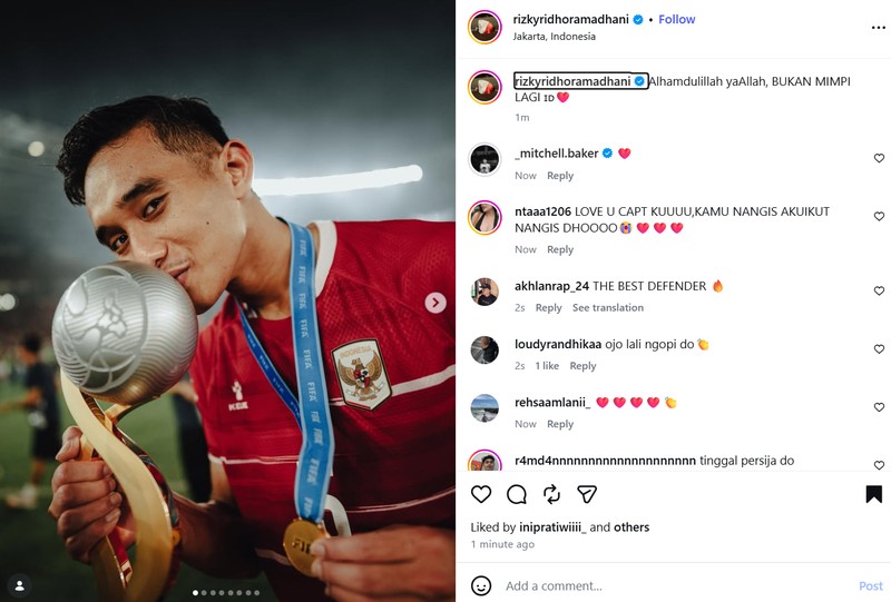 Euforia kemenangan Timnas Indonesia semalam di final FIFA ASEAN 2026 masih terasa sampai hari ini.