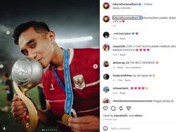 Momen Selebrasi Pemain Timnas Usai Angkat Piala FIFA ASEAN Cup 2026