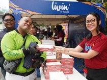 Bank Mandiri Bagikan 280 Paket Rp28 untuk Pekerja Rentan di 12 Wilayah