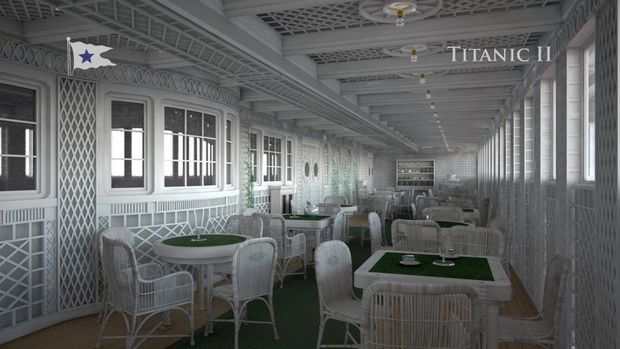 Blue Star Line Presents TITANIC II. (Dok. home of Titanic II)