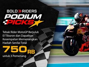 Tebak Rider MotoGP yang Dijuluki El Tiburón, Ada Hadiah Menarik