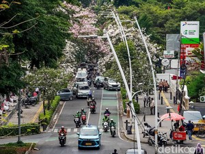 Kala Suasana Cikini Berubah Seperti di Jepang