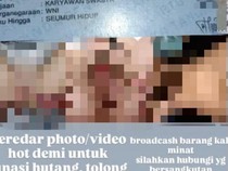 Tangis Wanita Gresik Diancam Debt Collector Sebar Foto Porno Editan