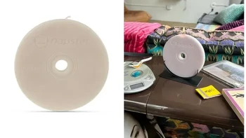 Masih ingat Napster? Bentuk CD dengan logo Napster dihidupkan kembali sebagai lilin. Cocok untuk mengenang zaman ketika mencari MP3 bisa menjadi petualangan tersendiri. Foto: via Boredpanda