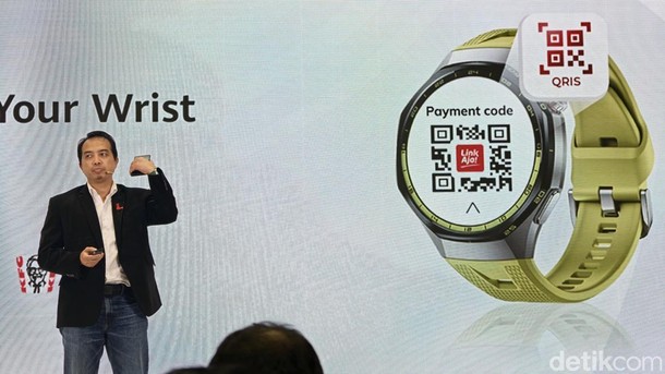 Huawei Watch GT 7 Bisa Belanja Pakai QRIS LinkAja Tanpa HP