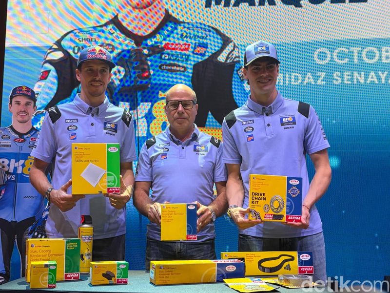 Jelang MotoGP Mandalika, Aspira Gelar Meet & Greet Bareng Riders Gresini