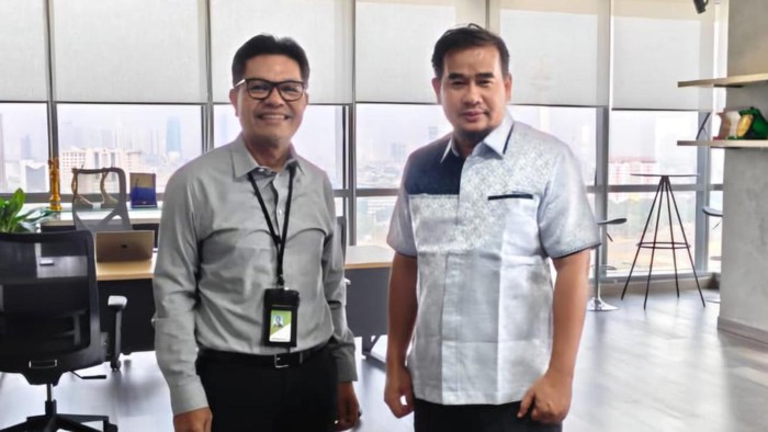 Pertemuan Direktur PT BSP dengan pimpinan Pertagas.