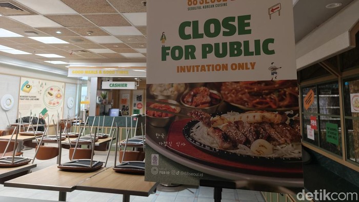 Kondisi restoran Korea yang diduga sebabkan sejumlah warga Bandung keracunan