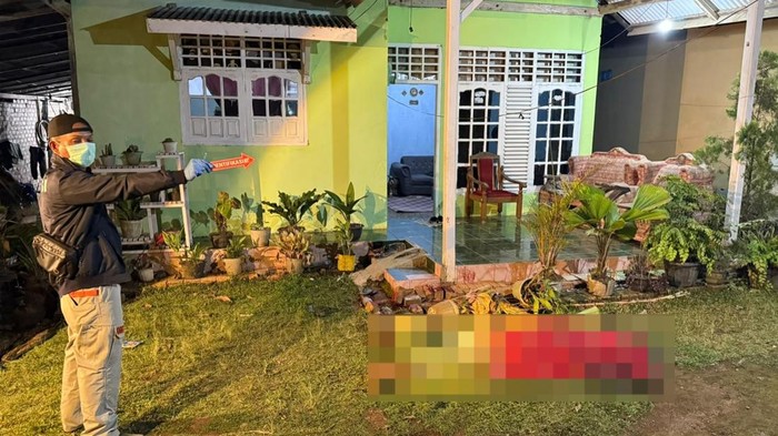 Korban yang dibacok kakek di Lampung Barat