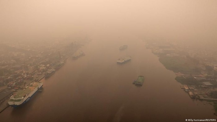 Musim kemarau panjang 2026 yang diperparah El Nino membuat krisis kabut asap di Indonesia semakin parah. Krisis serupa kini hampir terjadi setiap tahun (Willy Kurniawan/REUTERS)