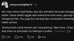 Omara Esteghlal Minta Maaf Usai Bikin Heboh