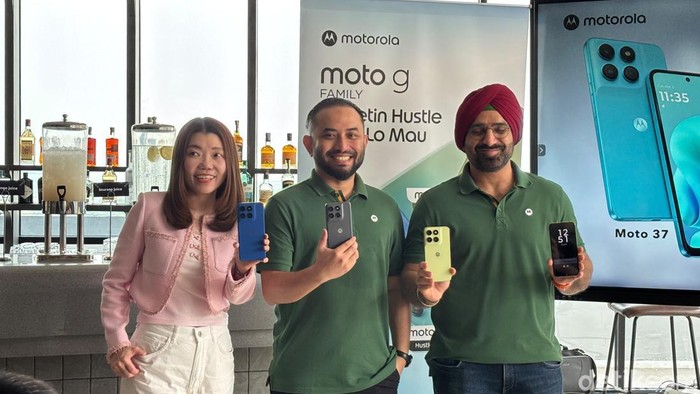 Peluncuran Motorola G37, G67, dan G77 Power