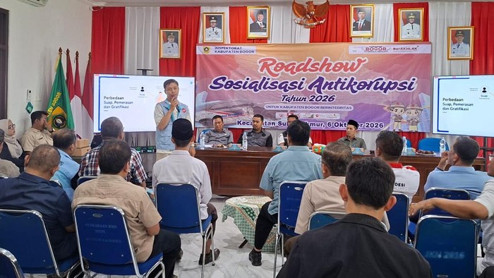 Sosialisasi pencegahan korupsi di Bogor