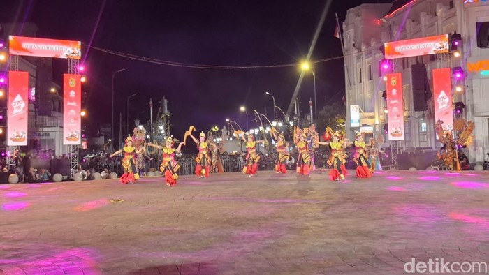 Suasana WJNC 2026 di kawasan Titik Nol Jogja, Rabu (7/10/2026)