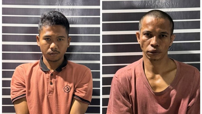 Tampang pencuri mesin pompa air di Bantaeng.