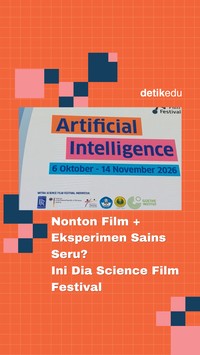 Video: Nonton Film dan Eksperimen Sains Seru? Ini Dia Science Film Festival