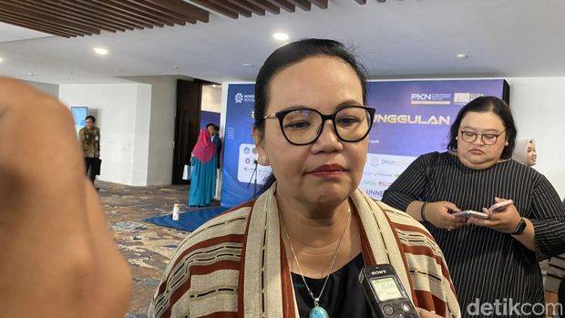 Walkot Semarang Agustina Wilujeng Wali Kota Semarang, Agustina Wilujeng di Universitas Diponegoro, Kecamatan Tembalang, Kota Semarang, Rabu (7/10/2026).