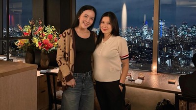 Agnes Jennifer Unggah Foto Bareng Iris Wullur: Sehat Sampai Lahiran Ya!