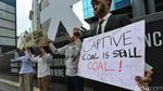 Aksi Tolak Batu Bara Captive yang Picu Pemanasan Global