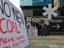 Aksi Tolak Batu Bara Captive yang Picu Pemanasan Global
