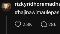 Rizky Ridho langsung dong asal bunyi melihat utas temannya itu. #hajinawimaulepasPerjaka, jawab Ridho.  Foto: dok Threads Asnawi