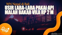 Video: WN Nepal di Bali Usir Laba-laba Pakai Api Malah Bakar Vila Rp 2 M