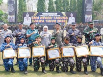 Khofifah Pimpin Pembaretan Ribuan Taruna-Taruni Jatim, Tekankan Hal Ini!