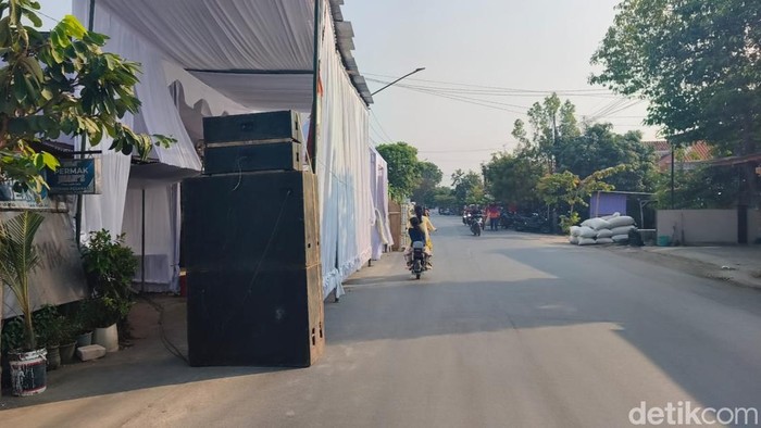 TKP kondisi Kamis siang yang sudah di buka