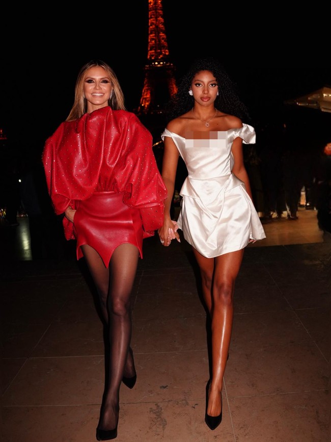 Potret Perdana Heidi Klum Bersama Putrinya yang Jarang Tersorot, Calon Model