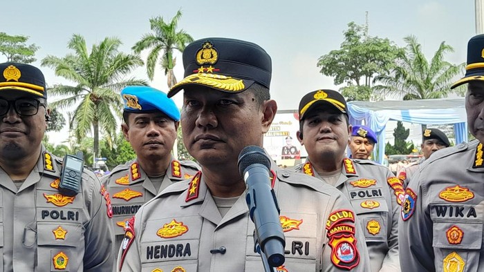 Kapolda Banten Irjen Hendra Kurniawan (M Iqbal/detikcom)