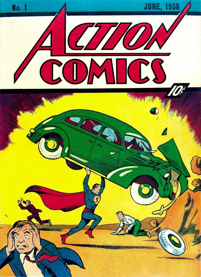 Komik Perdana Superman Action Comics #1 Dilelang