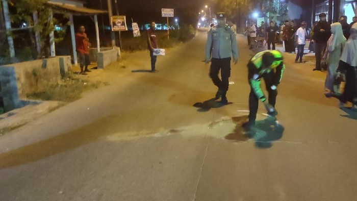 Lokasi Aslikah (66) tertabrak motor hingga tewas di Jalan Raya Desa Kepuhpandak, Kutorejo, Mojokerto