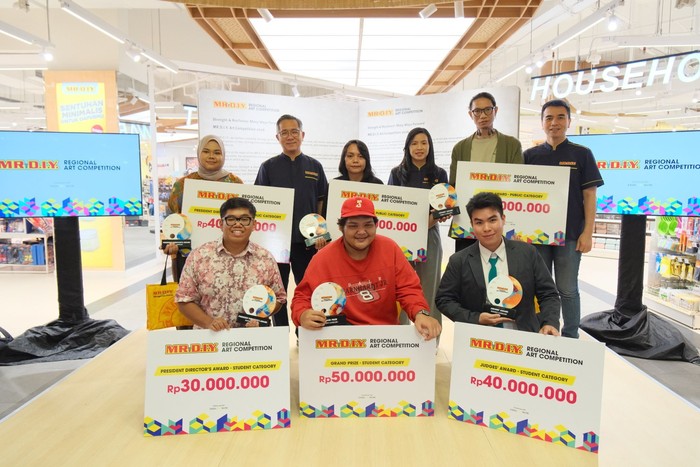 MR.D.I.Y. Umumkan Pemenang Regional Art Competition 2026, Ini Daftarnya