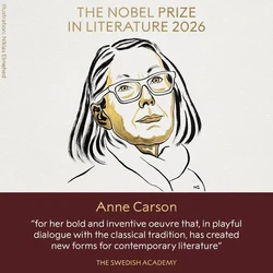 Penyair Anne Carson Raih Nobel Sastra 2026