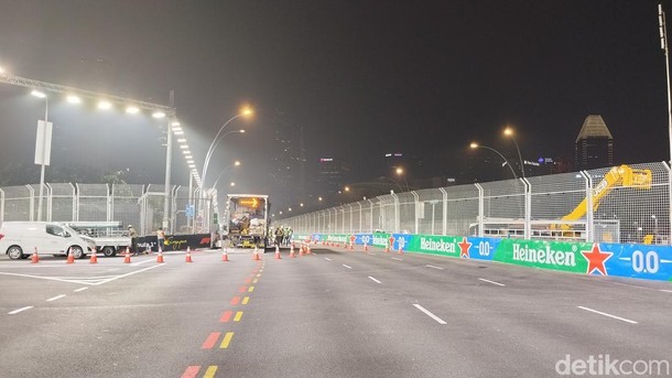 Teknologi Canggih Lampu LED Phillips untuk Race Malam di F1 GP Singapura