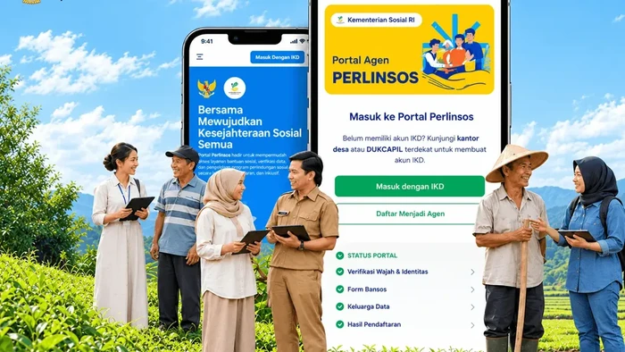 Registrasi ulang bansos PKH BPNT 2027 di Perlinsos.