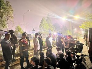 Polisi Bubarkan Balap Liar di Jambi, 11 Remaja Diamankan