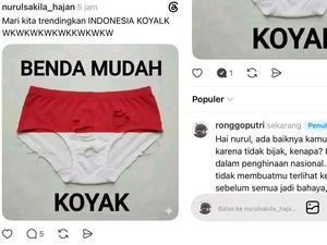 Viral Celana Dalam Merah Putih, Netizen RI Murka ke Warga Malaysia
