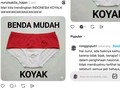 Viral Celana Dalam Merah Putih, Netizen RI Murka ke Warga Malaysia