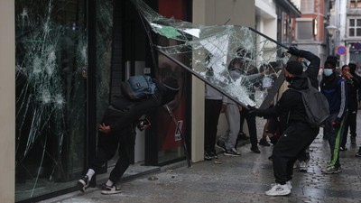 Protes Biaya Pendidikan di Belgia Berujung Kericuhan di Liege