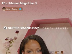 Bikin Heboh, Rihanna Jualan Fenty Beauty di TikTok Shop, Ditonton 1,5 Juta Akun