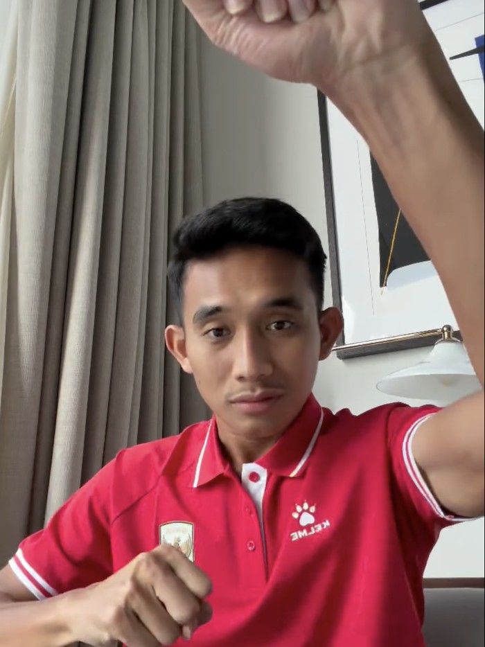 Rizky Ridho yapping