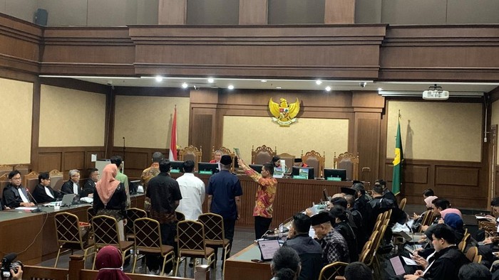 Sidang kasus kuota haji, 8 Oktober 2026 (Mulia/detikcom) Sidang kasus kuota haji, 8 Oktober 2026 (Mulia/detikcom)