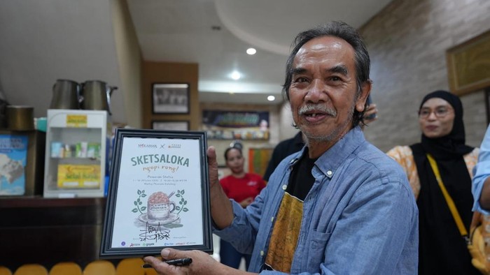 Sketsaloka di Makassar pamerkan 42 karya dari 19 Sketser. Dokumen Istimewa