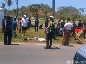Turis Jerman Tewas Ditabrak Bule Ukraina di Mandalika