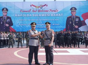 Jabat Kapolda Sulbar, Irjen Totok Geliatkan Tagline Baru Polri